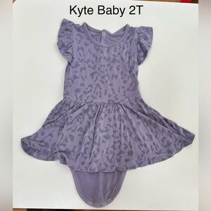 Kyte baby twirl bodysuit dress